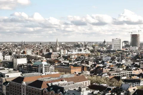 Brussels skyline