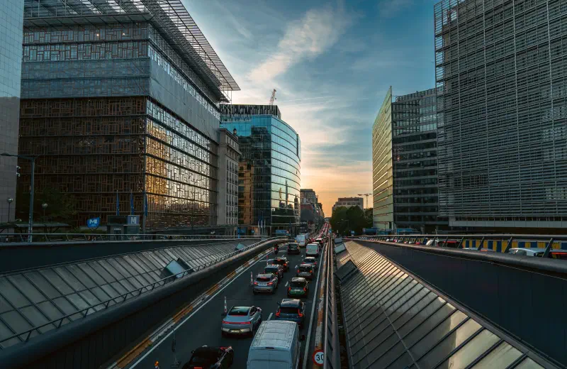 Traffic in Brussels